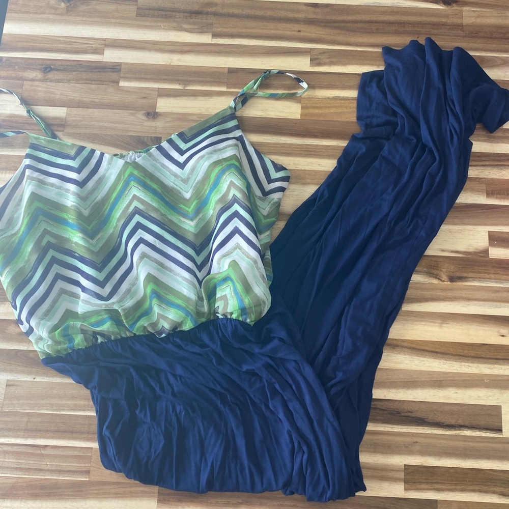Blue Maxi Dress